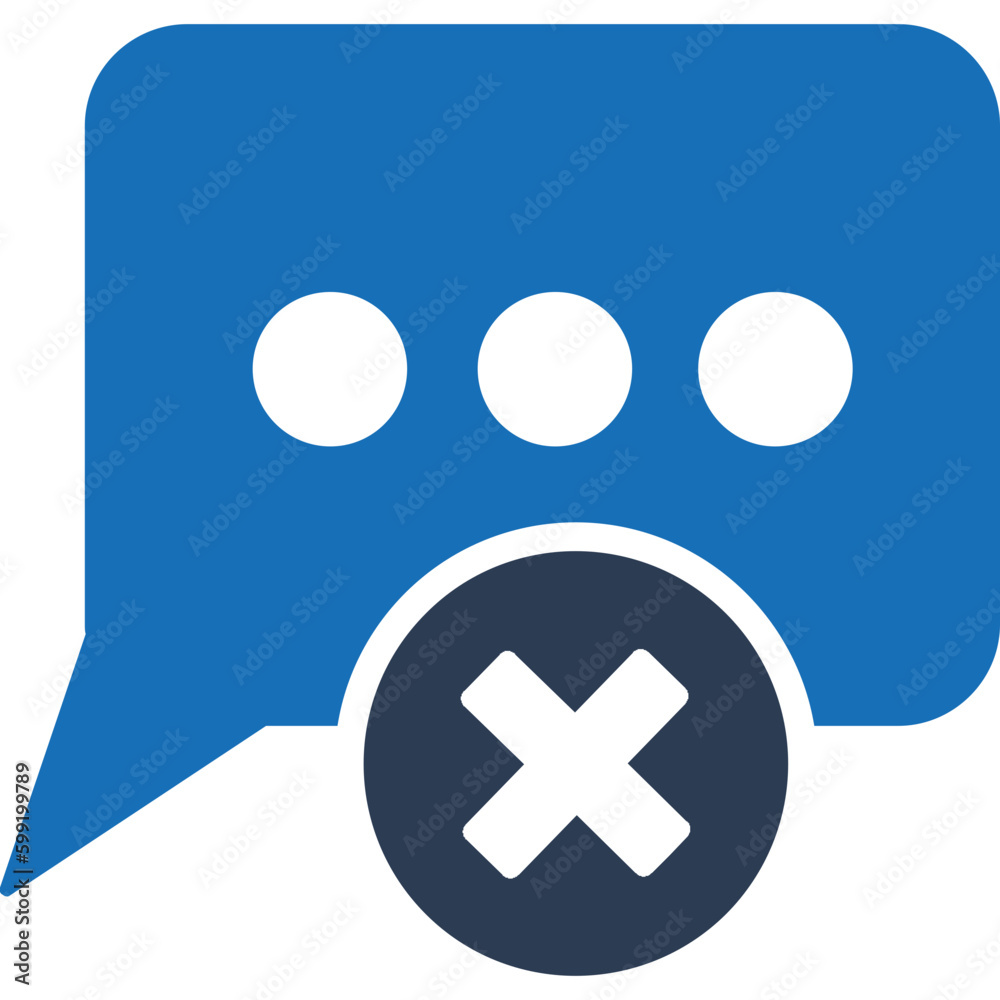 Obraz premium Delete Message