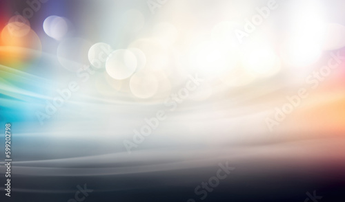 Abstract background with bokeh defocused lights and shadow, soft light blurred texture