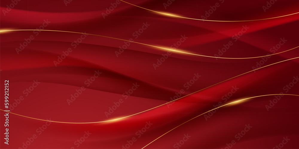 Abstract background design modern red and gold geometric elements vector illustration Abstract background design modern red and gold geometric elements vector illustration