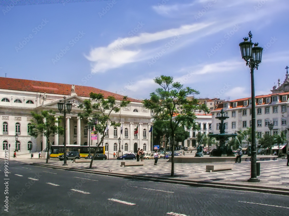  Queen Maria II National Theatre, Lisbon, Portugal