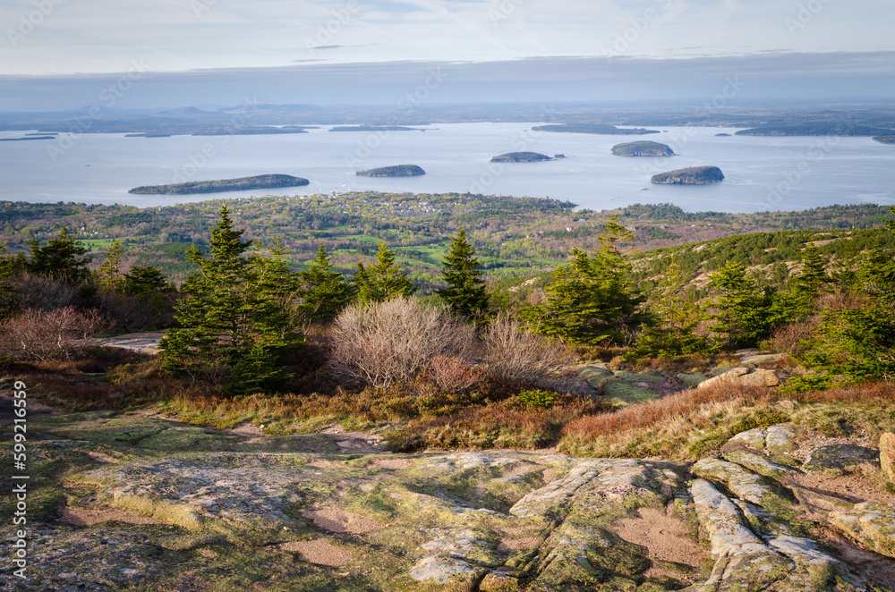 Cadillac Mountain at Acadia National Park Cadillac Mountain at Acadia National Park