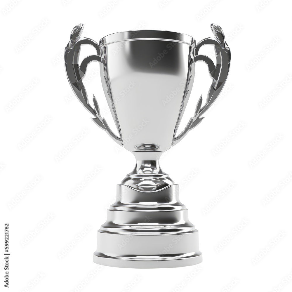 silver trophy png