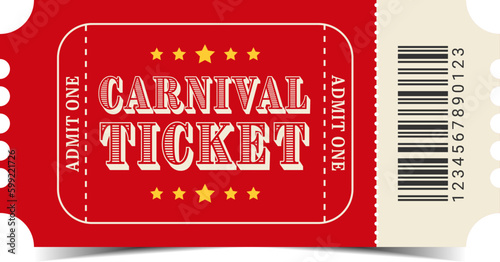 Carnival ticket
