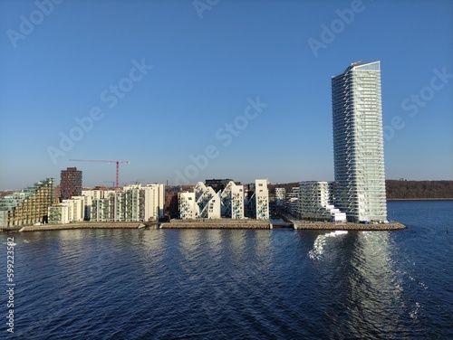 Aarhus - das futuristische Wohnviertel Isbjerget