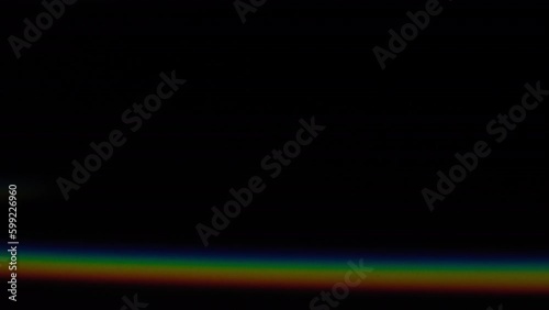 Wallpaper Mural Real rainbow light leaks on the lens of a camera Torontodigital.ca