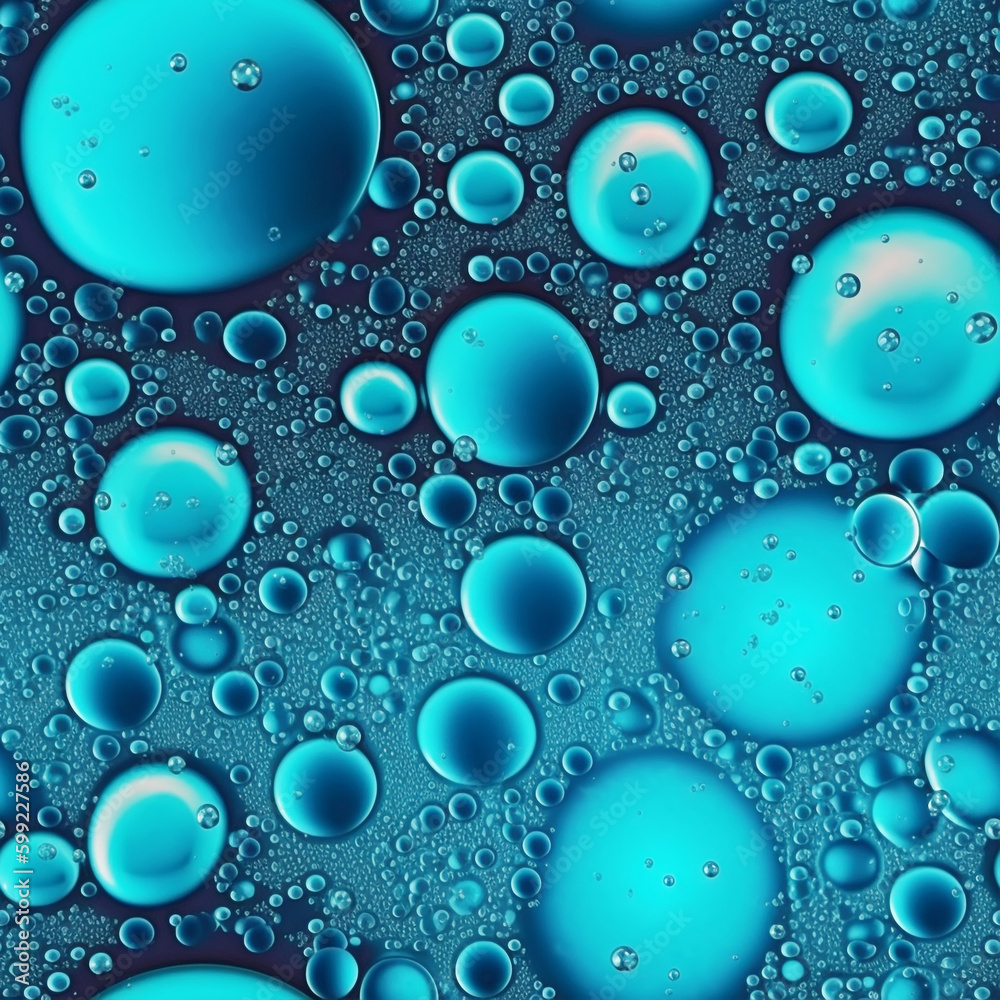 water drops, seamless pattern, Generative AI water drops, seamless pattern, Generative AI