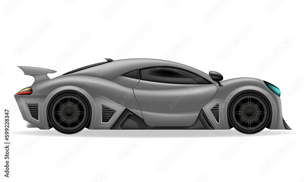 sport hyper super car vector illustration