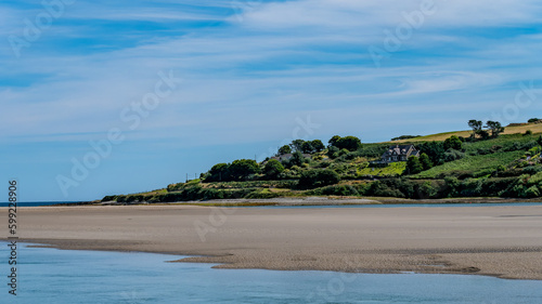 Fototapeta Naklejka Na Ścianę i Meble -  Atlantic Ocean in Ireland. Irish coastal summer landscape.