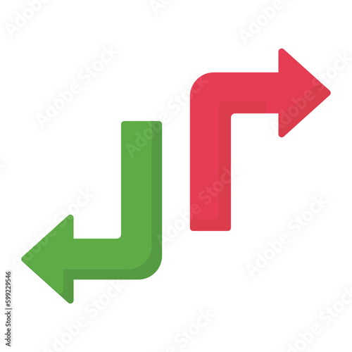 Direction arrows
