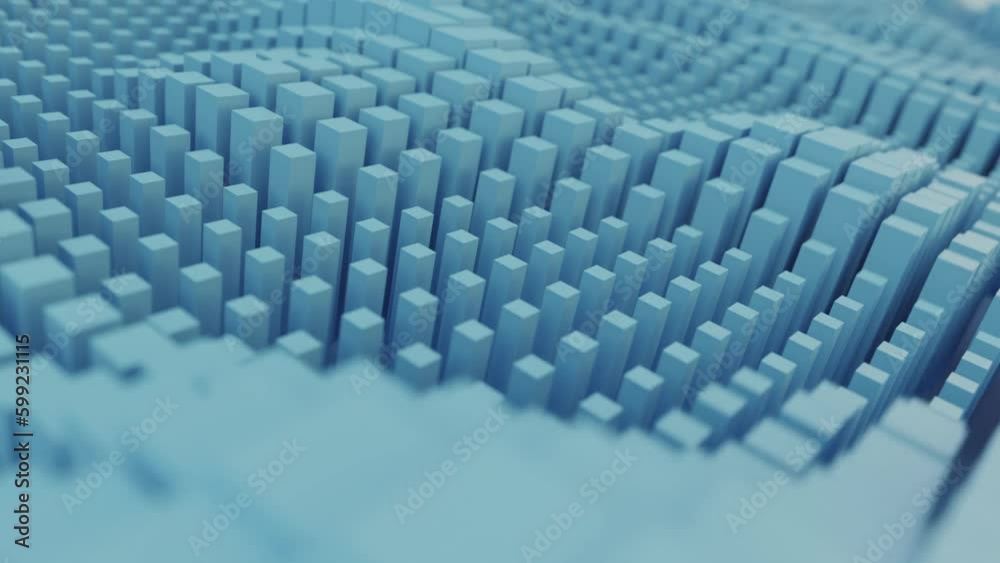 3d abstraction of many cubes 3d abstraction of many cubes