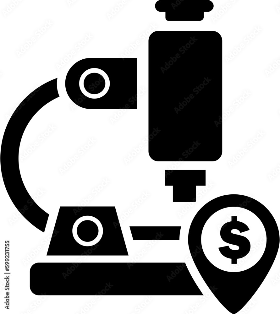 Fototapeta premium Financial Microscope