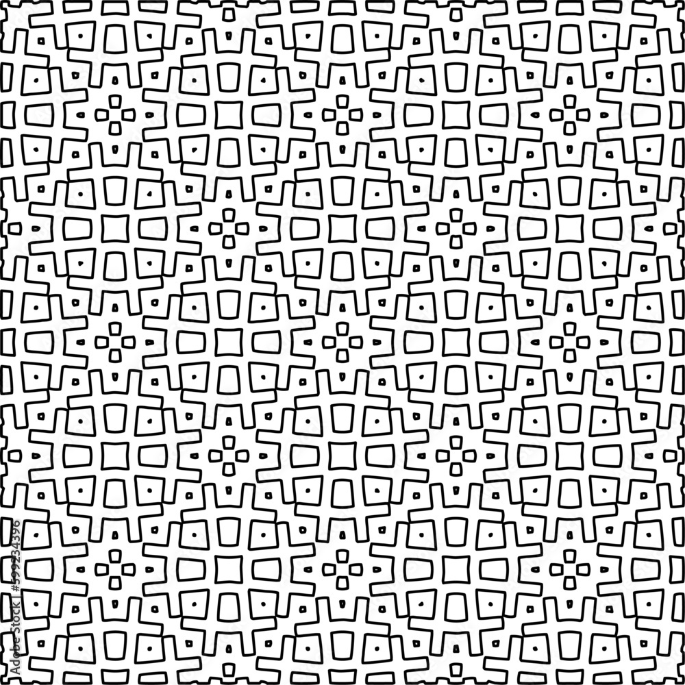 Seamless repeating pattern. Black and white pattern for web page, textures, card, poster, fabric, textile. Seamless repeating pattern. Black and white pattern for web page, textures, card, poster, fabric, textile.