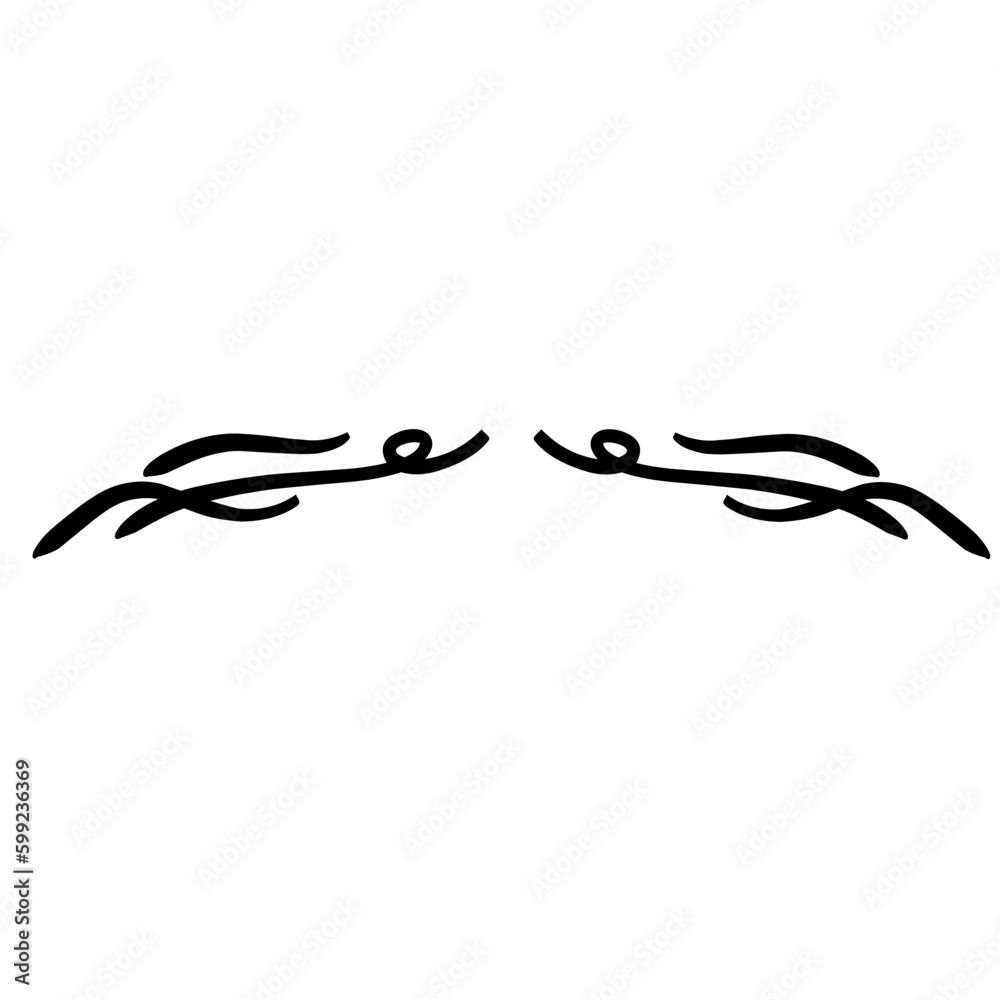 Doodle Border Line Vector Doodle Border Line Vector