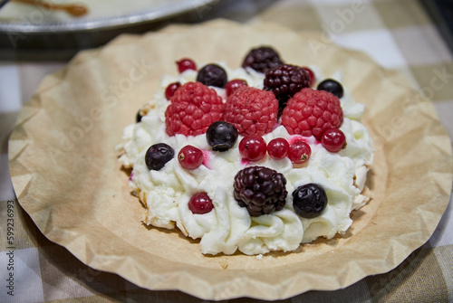 budín, postre, manzana, limón, sabroso, dulce, rico, apetitoso photo