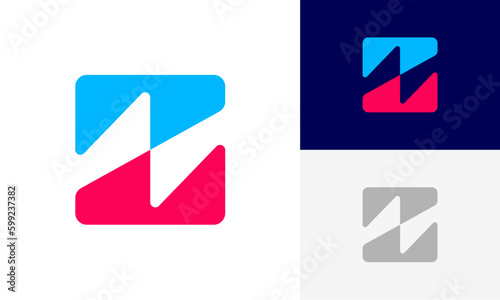 Free Download Initials Z logo design. Initial letter logo design vector - GFXLoad