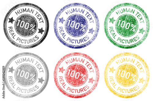 Siegel: 100% Human Text - Real Pictures