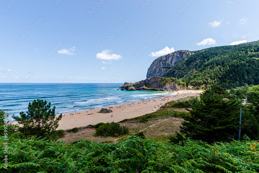 Laga beach, Vizcaya, Euskadi, Spain