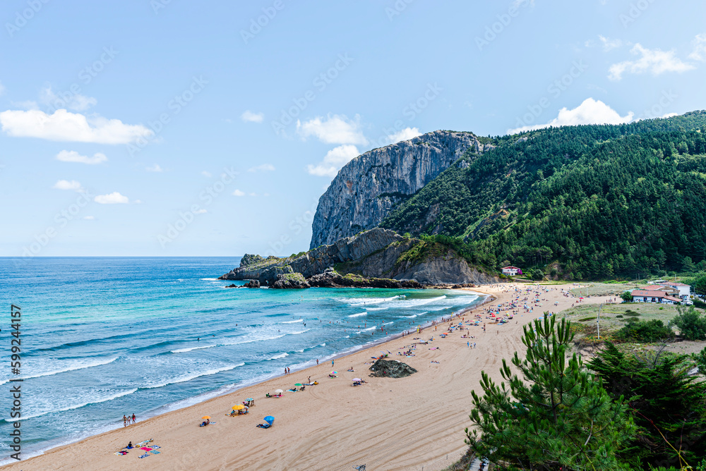 Laga beach, Vizcaya, Euskadi, Spain