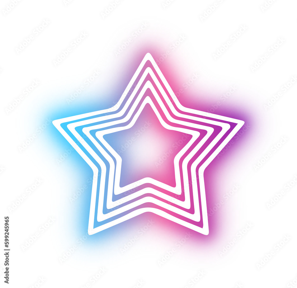 Set of Star neon Set of Star neon