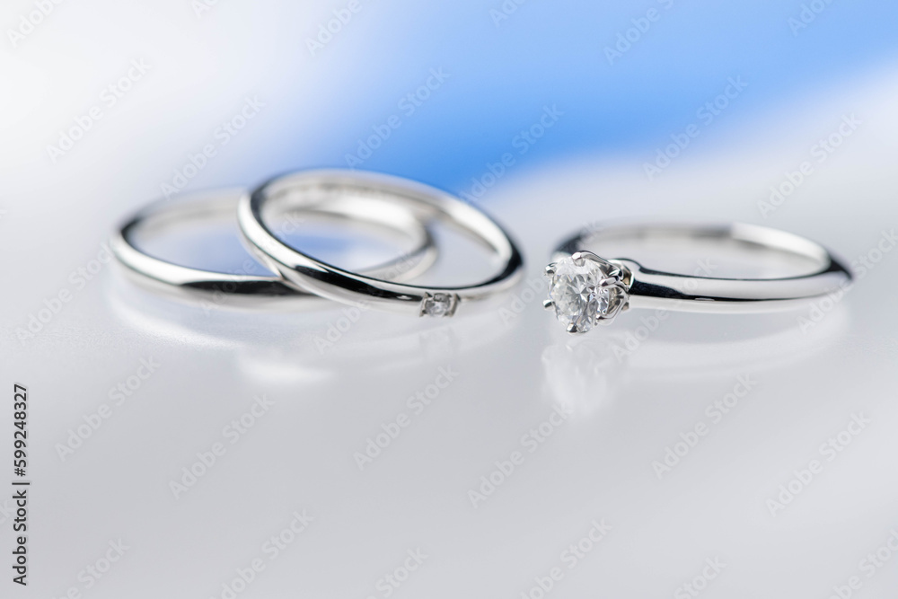 美しい結婚指輪のイメージ