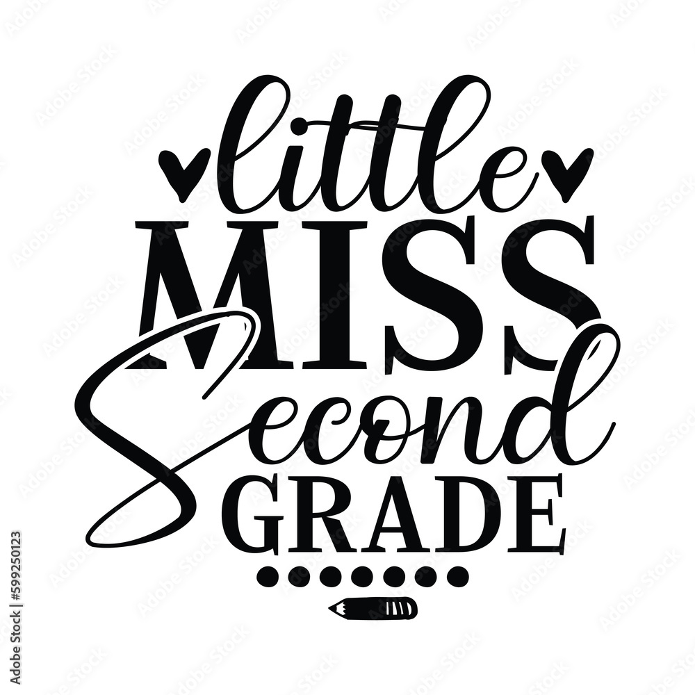 Fototapeta premium Little Miss vector file