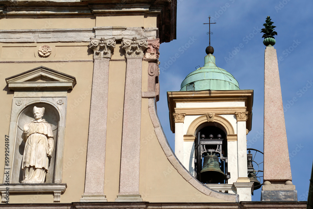Obraz premium Historic Certosa di Garegnano in Milan, Italy