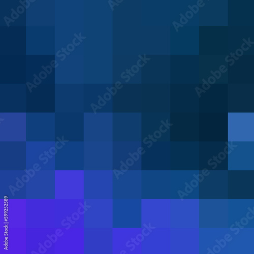 Blue pixel background. Layout for advertising. Presentation template. Design element. eps 10
