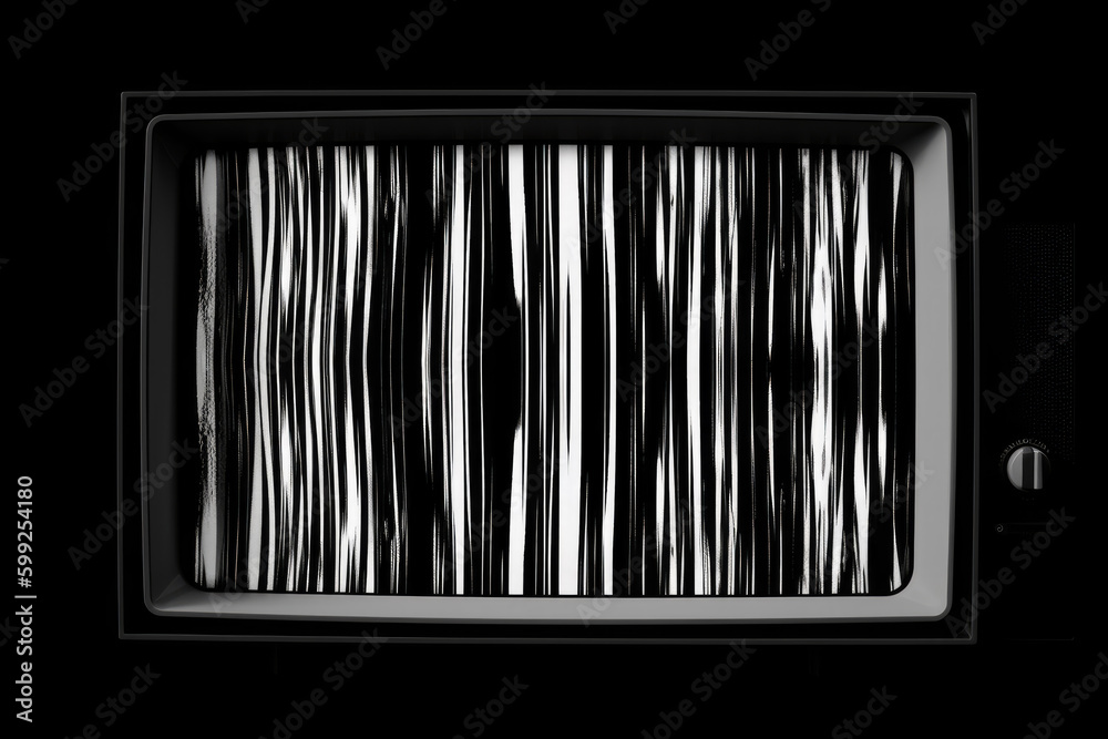 Analog TV static noise. Channel glitch. Black white number 10 grain texture distortion on dark screen retro illustration abstract background