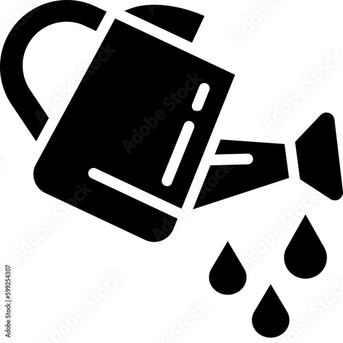 watering can solid icon