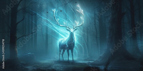 smoke stag patronus charm