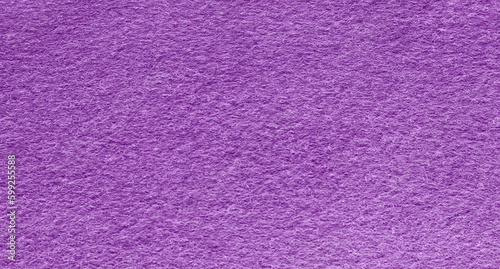 Violet color felt abstract background. Surface of fabric texture in purple. 