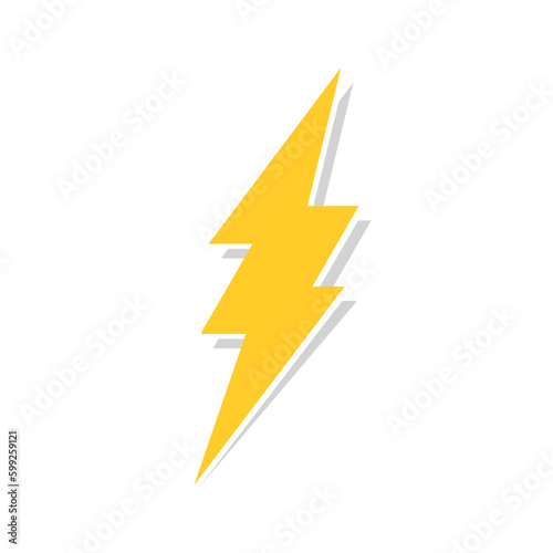 Lightning bolt vector