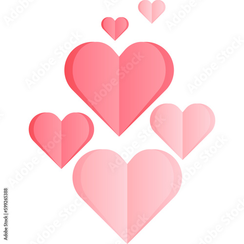 Love Paper Pattern Shape