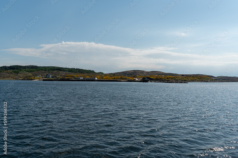 sea view in scotland