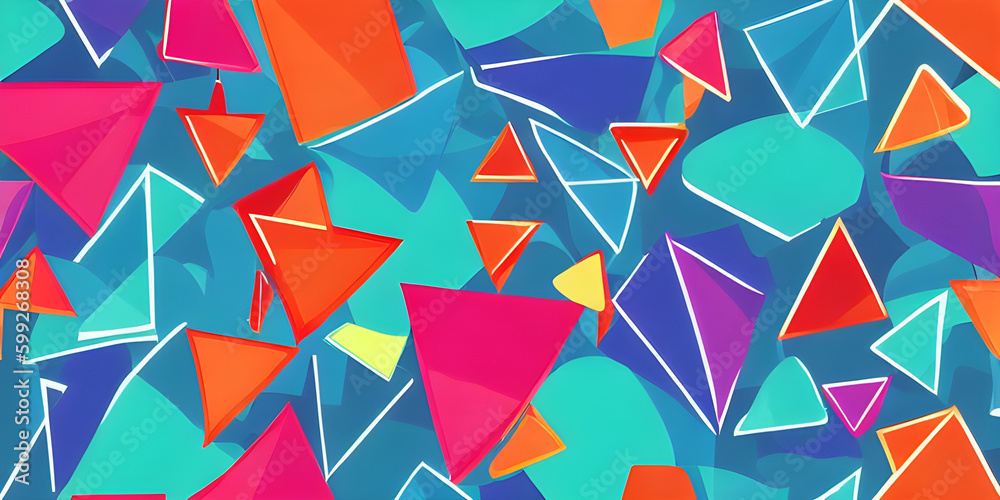 Shapes and Colors background 1 Shapes and Colors background 1