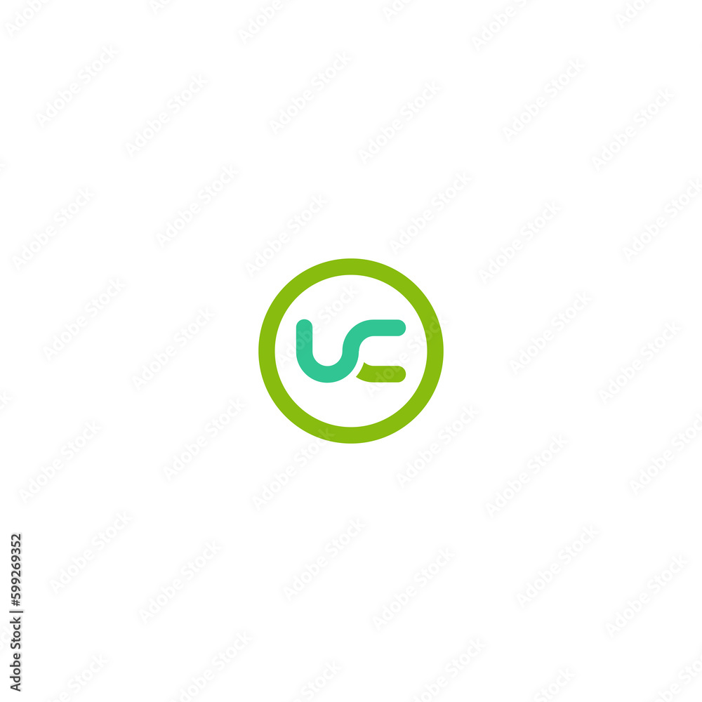 initials U and C logo design initials U and C logo design