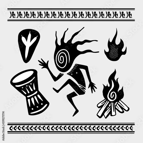 ethnic primitive style
