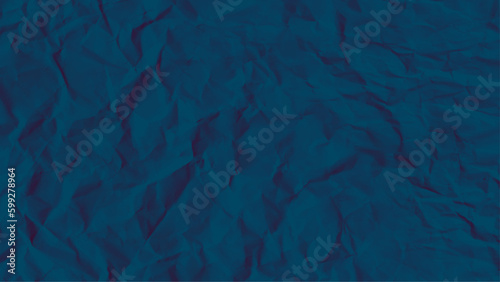 Dark blue crumple paper trendy concept design