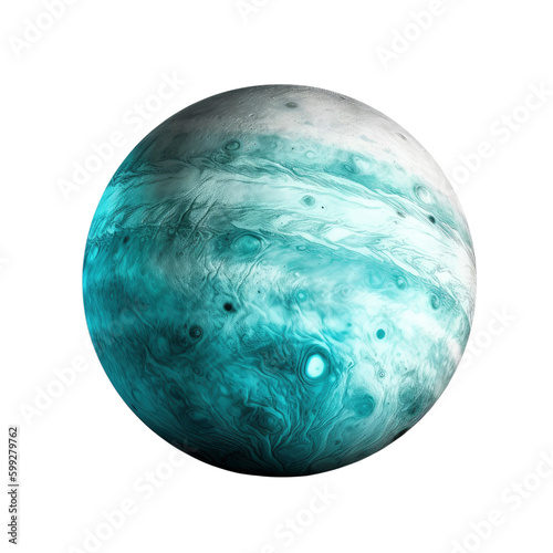 Fotografie, Obraz Uranus transparent background, png