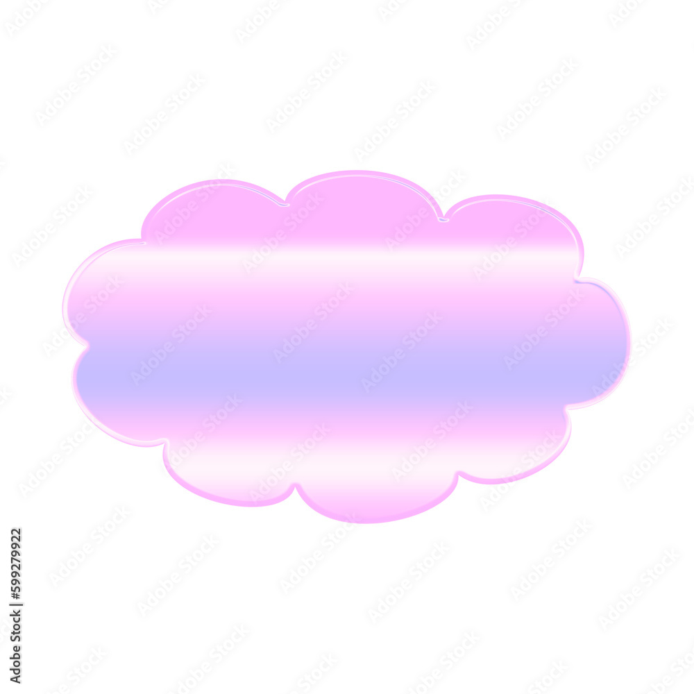 Pink Gradient Cloud