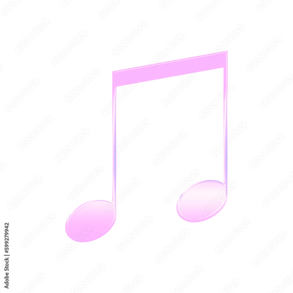 Pink Gradient Beam Notes Pink Gradient Beam Notes