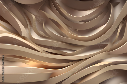 Beautiful abstract architec...