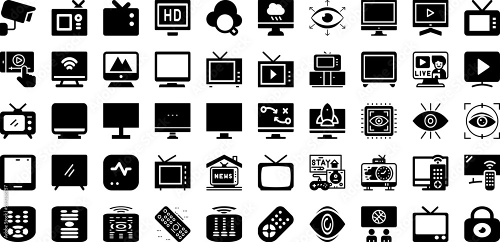 Vision Icon Set Isolated Silhouette Solid Icons With Goal, Concept, Strategy, Vision, Business, Line, Symbol Infographic Simple Vector Illustration Vision Icon Set Isolated Silhouette Solid Icons With Goal, Concept, Strategy, Vision, Business, Line, Symbol Infographic Simple Vector Illustration
