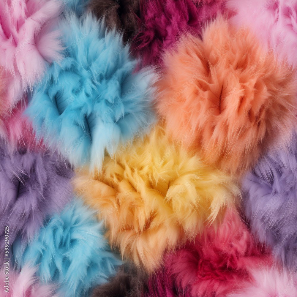 fluffy seamless pattern fluffy seamless pattern