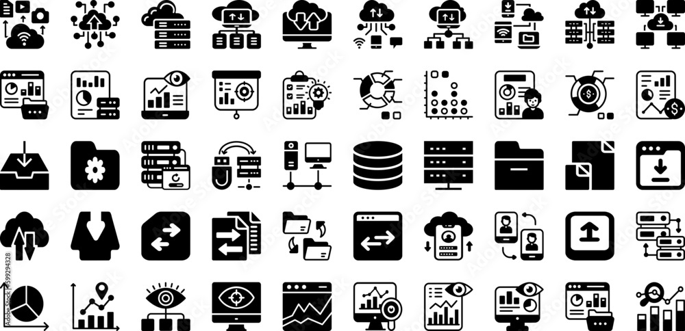 Data Icon Set Isolated Silhouette Solid Icons With Data, Vector, Technology, Computer, Set, Icon, Symbol Infographic Simple Vector Illustration Data Icon Set Isolated Silhouette Solid Icons With Data, Vector, Technology, Computer, Set, Icon, Symbol Infographic Simple Vector Illustration