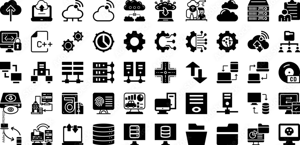 Data Icon Set Isolated Silhouette Solid Icons With Symbol, Vector, Set, Icon, Data, Computer, Technology Infographic Simple Vector Illustration Data Icon Set Isolated Silhouette Solid Icons With Symbol, Vector, Set, Icon, Data, Computer, Technology Infographic Simple Vector Illustration