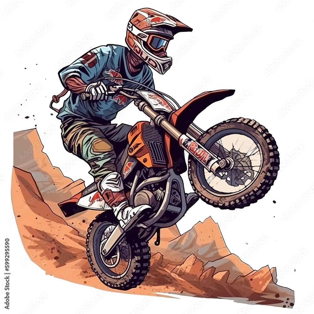 Motocross Clipart Transparent - Moto Cross Vetor - Free Transparent PNG  Clipart Images Download