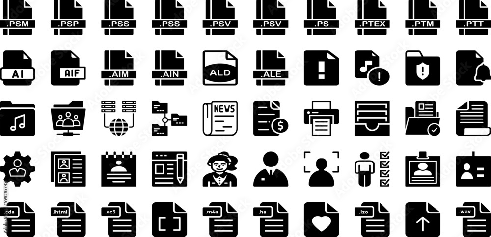 File Icon Set Isolated Silhouette Solid Icons With Document, Vector, Business, File, Icon, Sign, Set Infographic Simple Vector Illustration File Icon Set Isolated Silhouette Solid Icons With Document, Vector, Business, File, Icon, Sign, Set Infographic Simple Vector Illustration