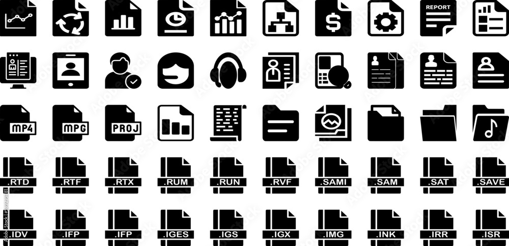 File Icon Set Isolated Silhouette Solid Icons With Business, Vector, Sign, File, Document, Set, Icon Infographic Simple Vector Illustration File Icon Set Isolated Silhouette Solid Icons With Business, Vector, Sign, File, Document, Set, Icon Infographic Simple Vector Illustration
