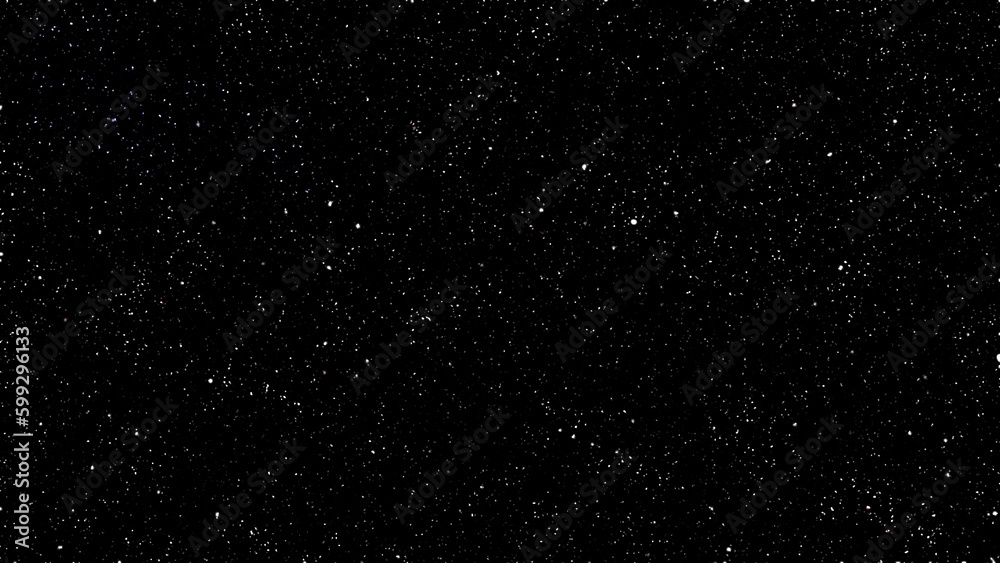 Naklejka premium Starry Night Sky with a lot of Stars Background